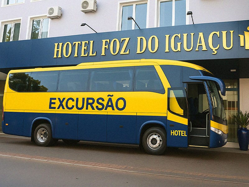 excursão escolar para Foz do Iguaçu