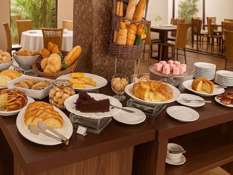 hotel em Foz com café da manhã incluso